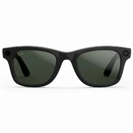 Смарт очки RayBan Wayfarer GEN2 601/7153 Mate Black/ G15 Green Size 53(L), RW4012